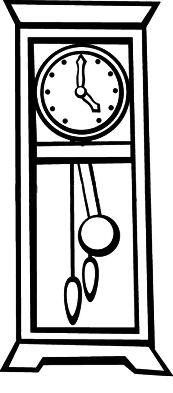 Grandfather-Pendulum-Clock-Coloring-Pages.jpg - Sınıf ...