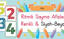 Ritmik Sayma Afişleri