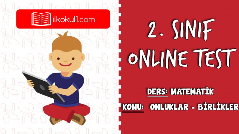 2. Sınıf Matematik -ONLUKLAR ve BİRLİKLER- Online Test