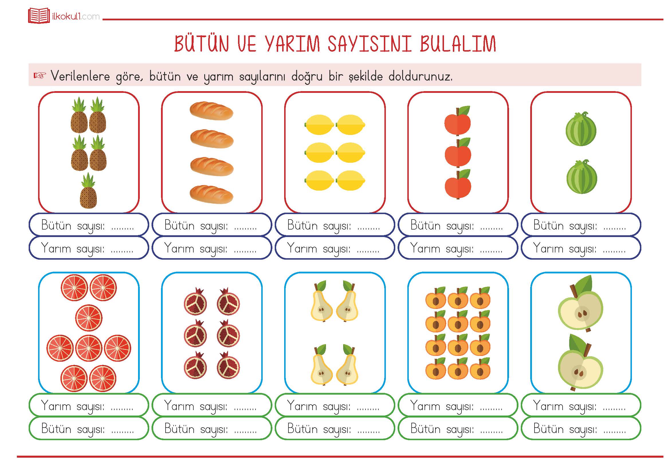 1 sınıf matematik rakamlar pano çalışmaları