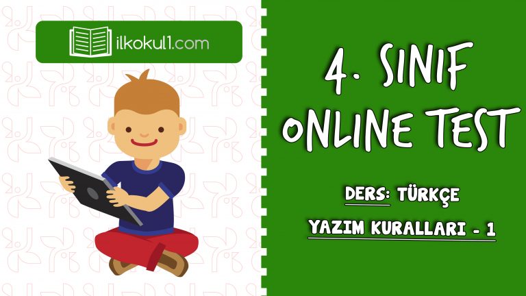 4. SINIF TÜRKÇE YAZIM KURALLARI – 1