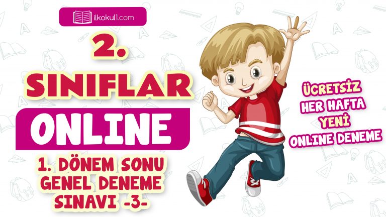 2. Sınıflar 1. Dönem Sonu Genel Deneme Sınavı -3-