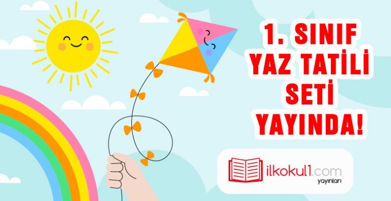 Sınırlı Sayıda ve Çok Uygun Fiyata 1. Sınıf Yaz Tatili Seti!