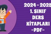 2024-2025 1. SINIF DERS KİTAPLARI PDF