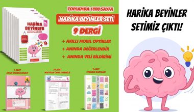 ilkokul1.com Yayınları Harika Beyinler Setimiz Çıktı!