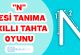 “N” Sesi Tanıma Akıllı Tahta Oyunu