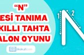 “N” Sesi Tanıma Akıllı Tahta Balon Patlatma Oyunu