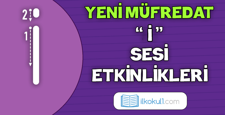 2024-2025 Yeni Müfredat -İ Sesi Etkinlikleri-