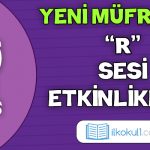 2024-2025 Yeni Müfredat -R Sesi Etkinlikleri-