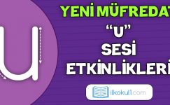 2024-2025 Yeni Müfredat -U Sesi Etkinlikleri-