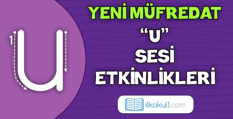 2024-2025 Yeni Müfredat -U Sesi Etkinlikleri-