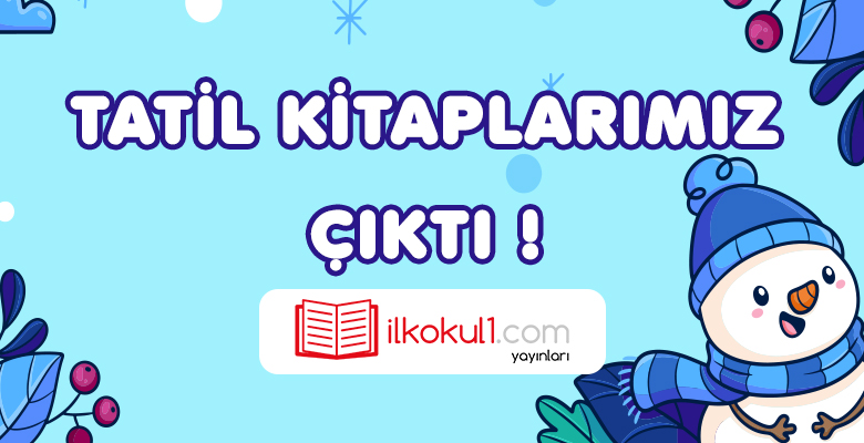 İlkokul1.Com Yayınları Yarıyıl Tatil Kitapları Çıktı!