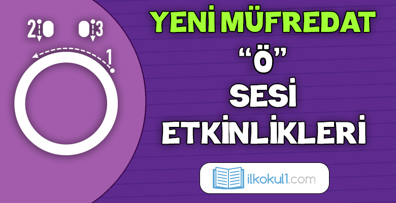 2024-2025 Yeni Müfredat -Ö Sesi Etkinlikleri-