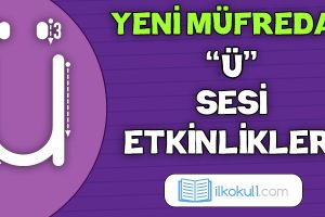 2024-2025 Yeni Müfredat -Ü Sesi Etkinlikleri-