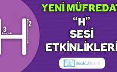 2024-2025 Yeni Müfredat -H Sesi Etkinlikleri-