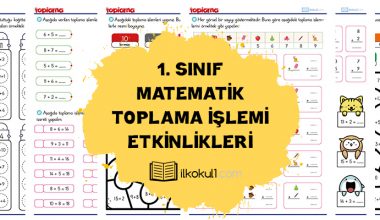 1. Sınıf “Toplama İşlemi Etkinlikleri”